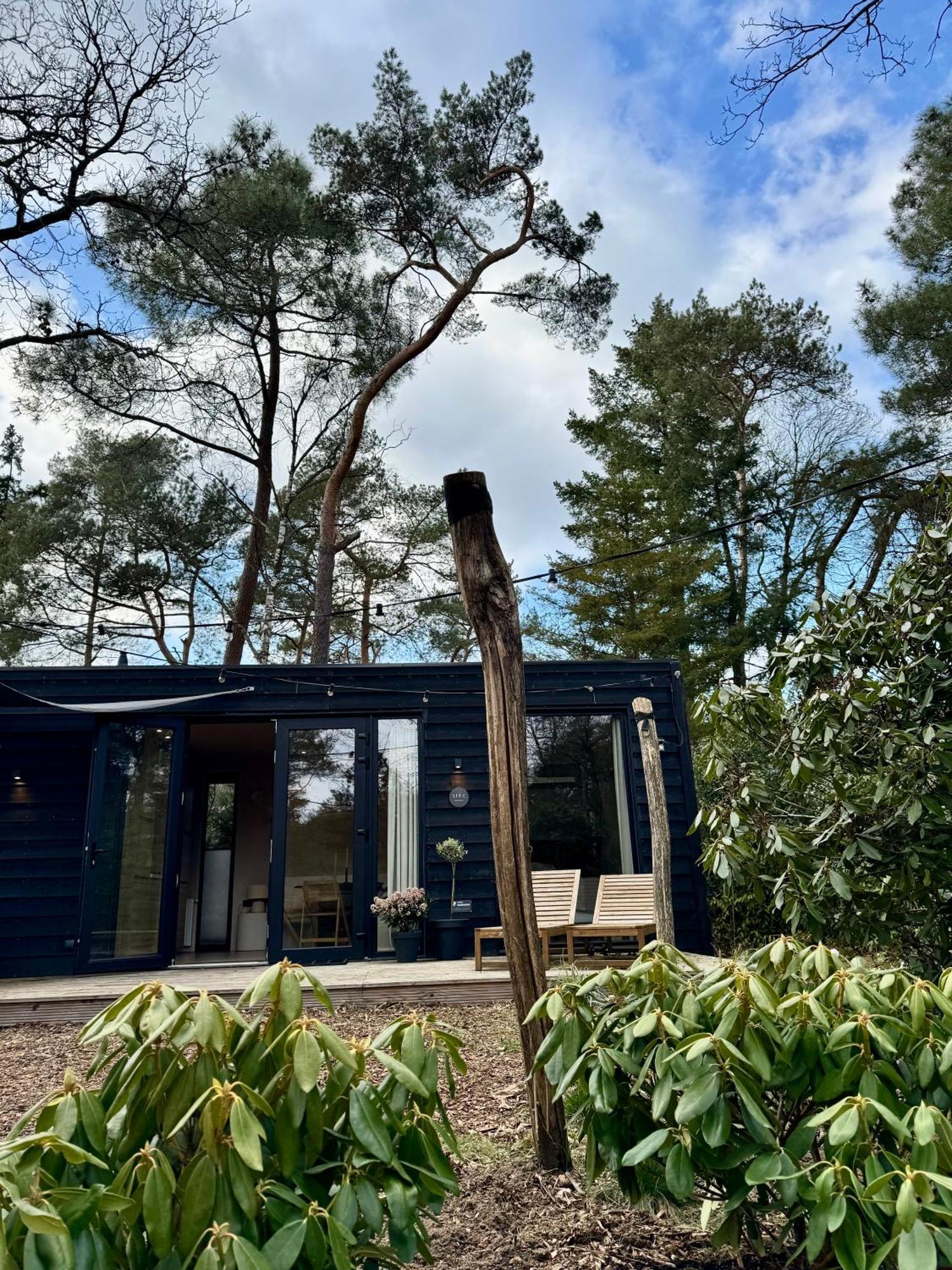 Luxe Tiny House Stec Midden Op De Veluwe In Nunspeet Villa Екстериор снимка
