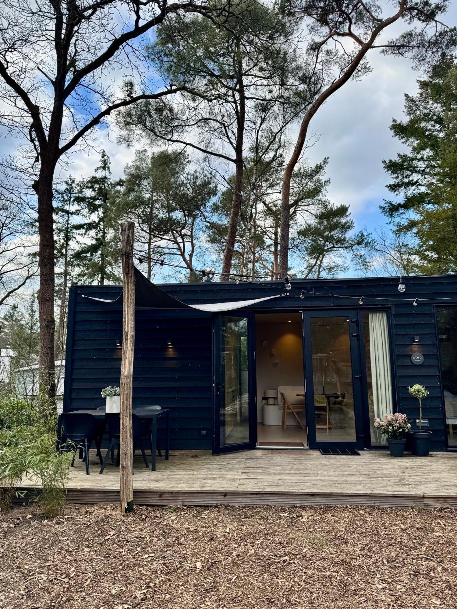 Luxe Tiny House Stec Midden Op De Veluwe In Nunspeet Villa Екстериор снимка